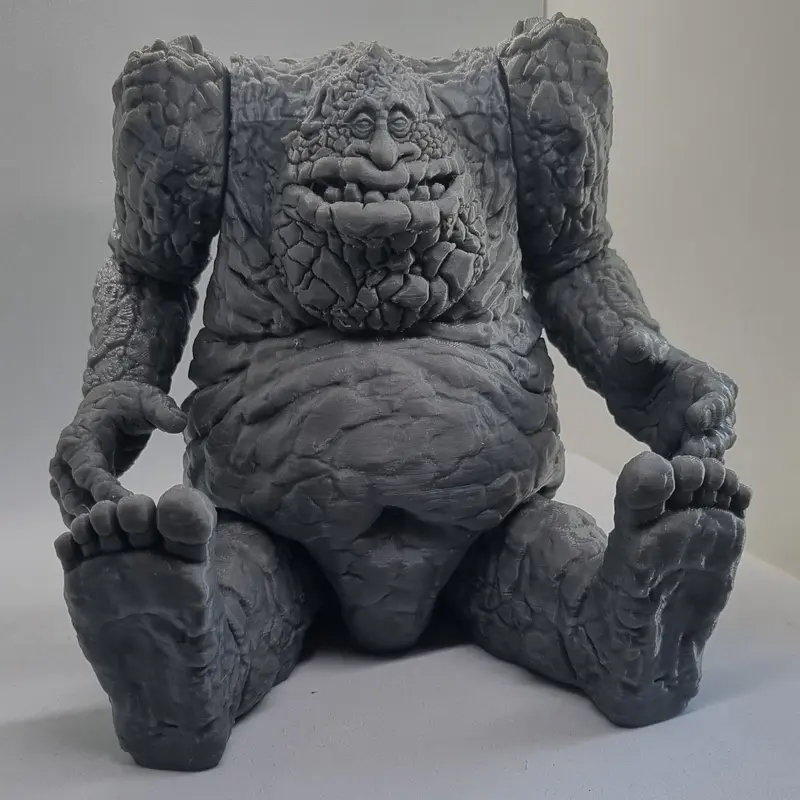 Pyornkrachzark The Rockbiter Figure – The NeverEnding Story Collectible / 3D Printed Articulating Figure 1