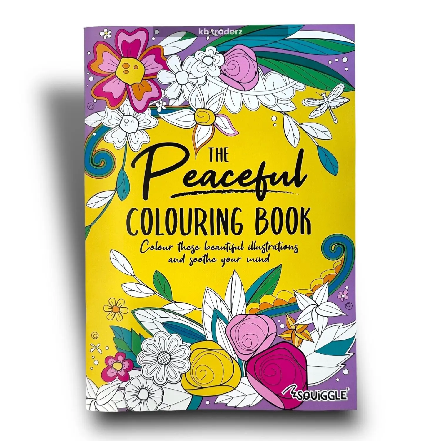 ANTI STRESS PEACEFUL ADULT COLOURING BOOKS MIND RELAX COLOUR THERAPY  A4 coloring