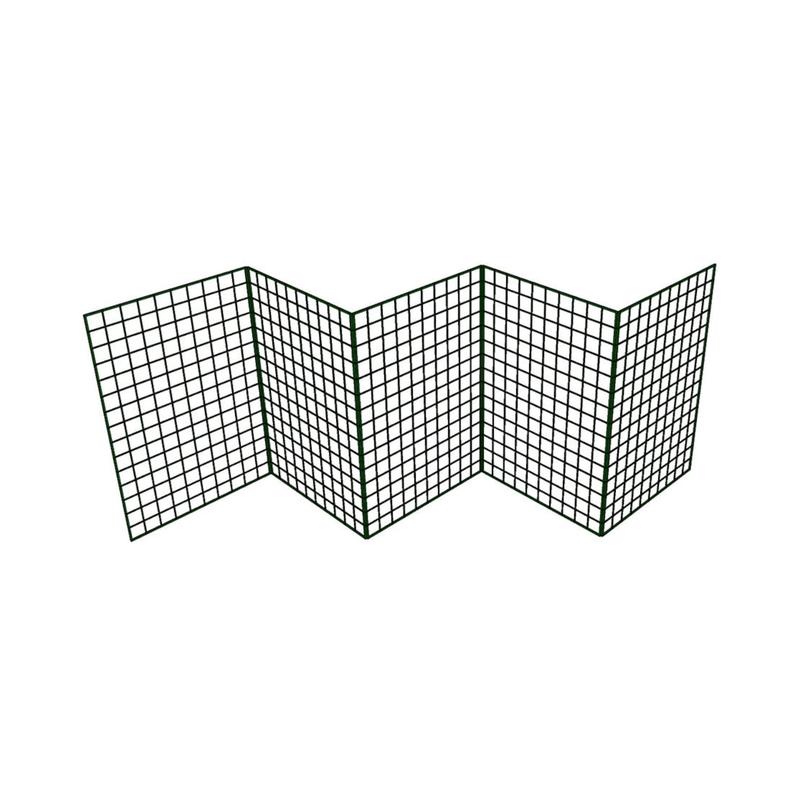Folding Dog Fence - 60cm High (50mm x 50mm Mesh) Ideal for Puppy/Small Dogs 3