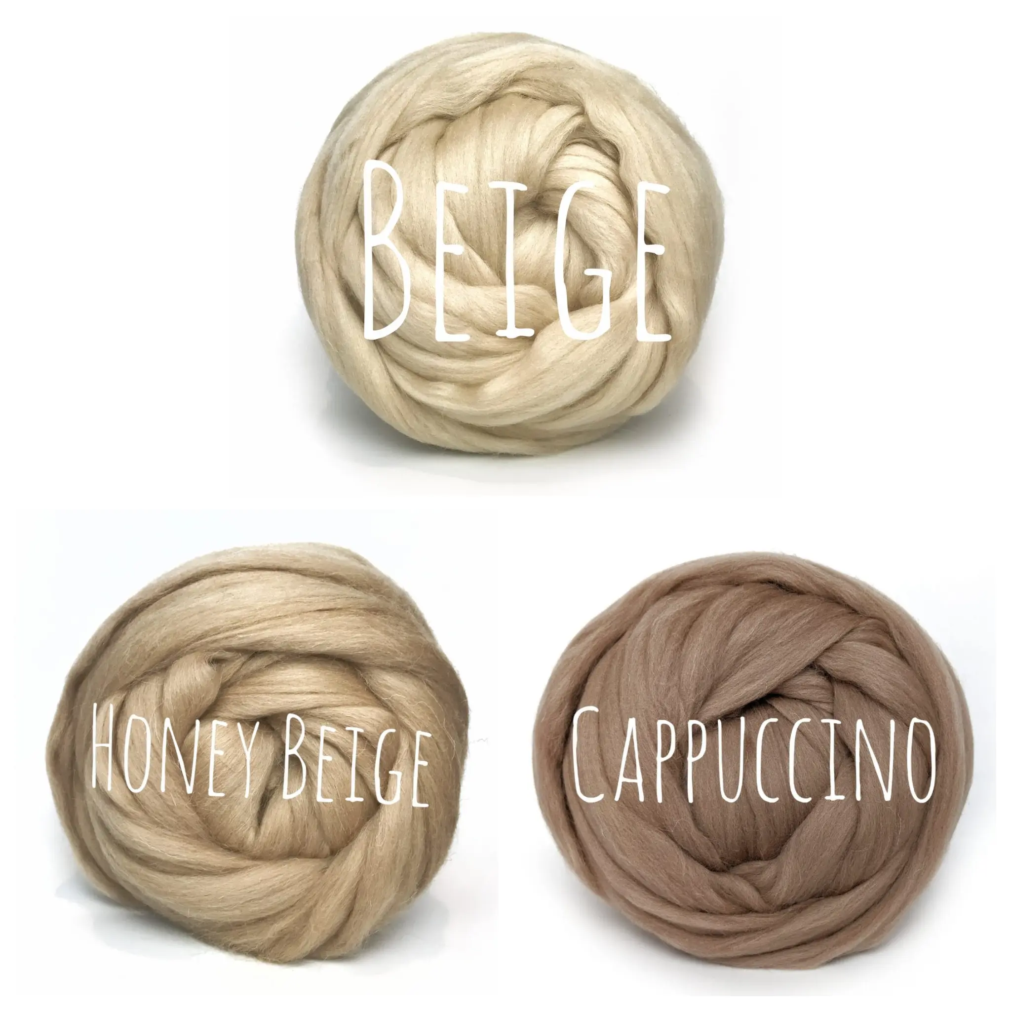 Chunky Wool - for Arm Knitting Merino Blanket Weaving Felting Jumbo Yarn Giant Wool Soft needle  felting