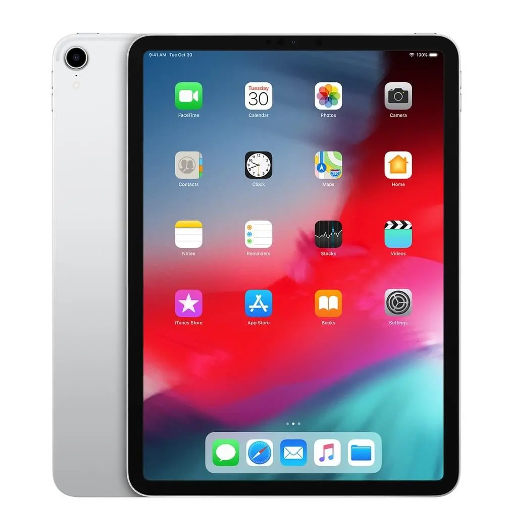 Apple iPad Pro 11 1st Gen (2018) A1980 64GB Tablet WiFi Only Silver REFURBISHED - VERY GOOD.