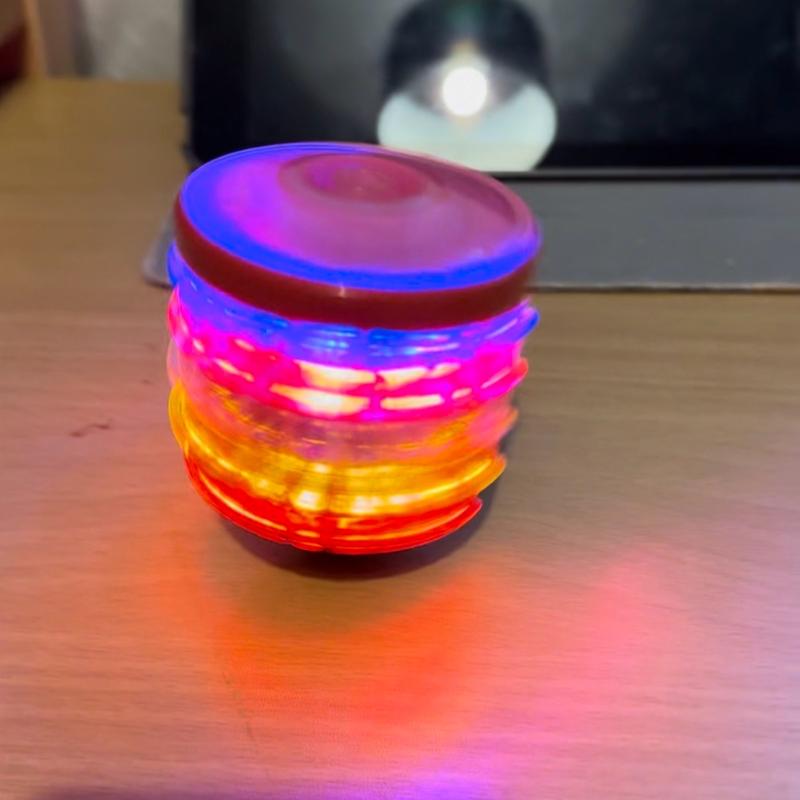 MQ SUPER Spinning Top Gyro Spinner Laser LED Music Flash Light Kids Toys Xmas Gift 6