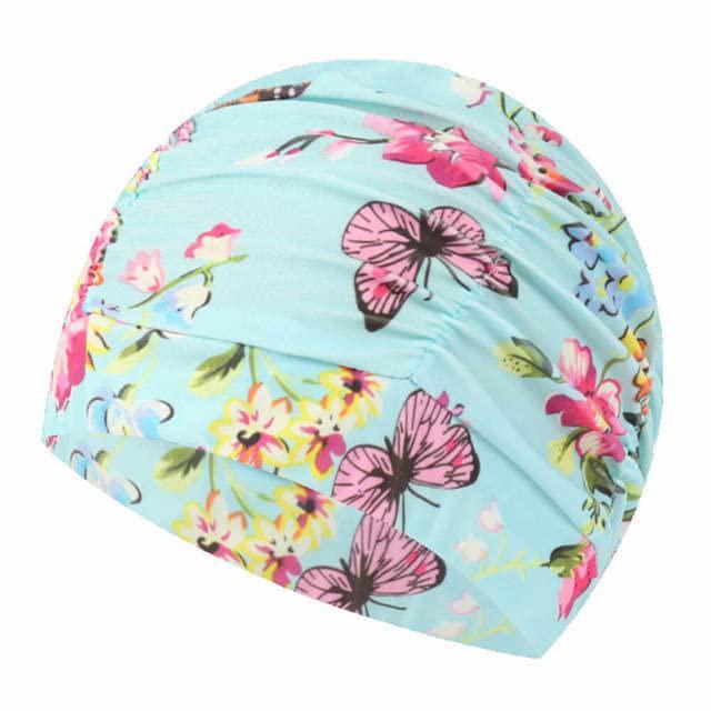 Swimming Cap Chemo Hair loss Beanie Hat Scarf Turban Cancer Swim Cover Headwear 7