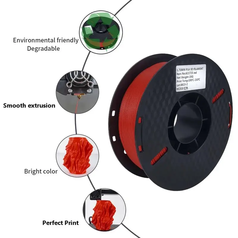 KEEPANG PETG Filament: Various Colors, for FDM 3D Printers 2
