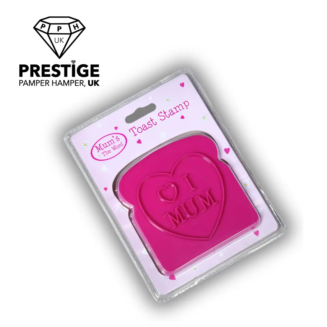 I Love Mum Toast Stamp - Perfect  Gift for Celebrating Mother's Day