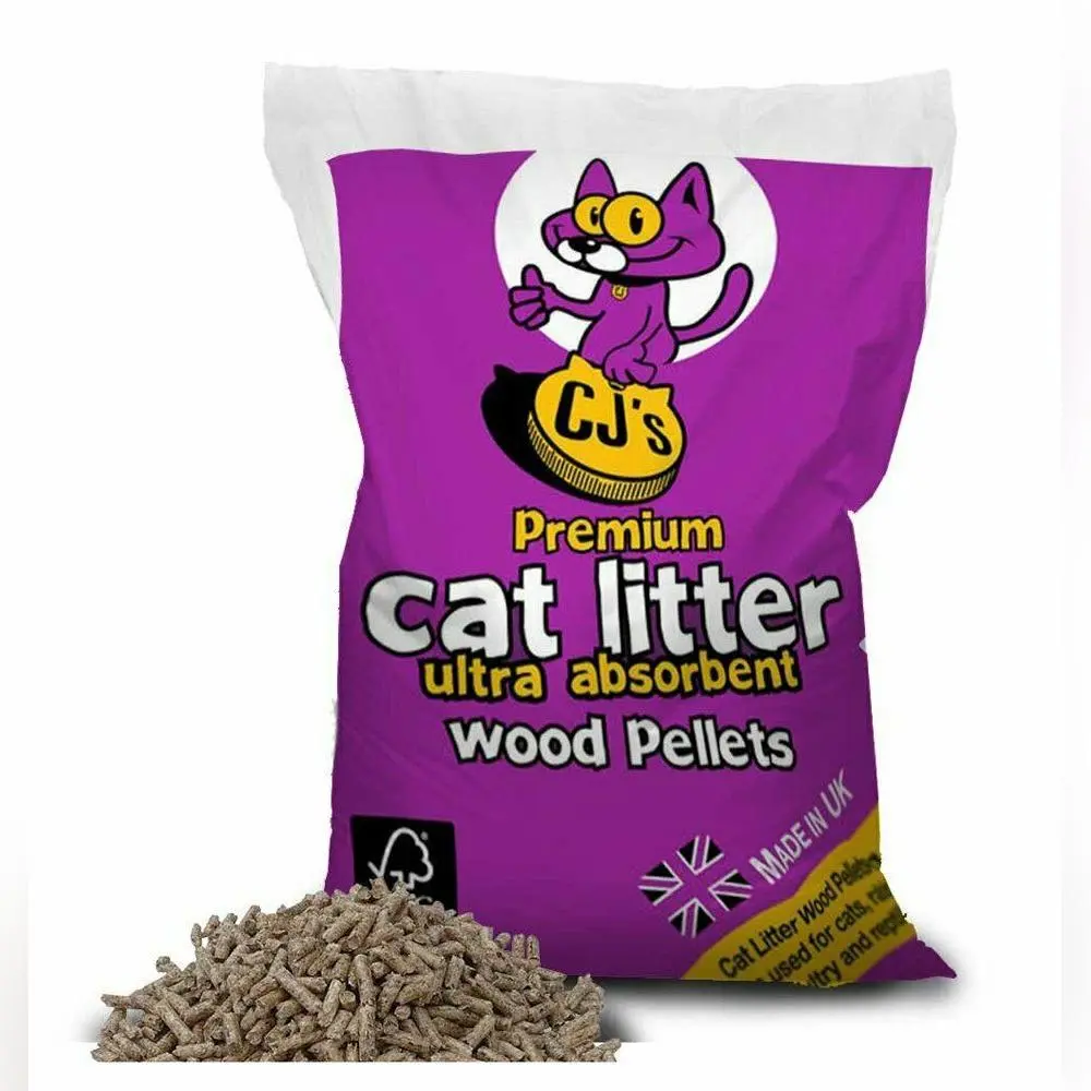 CJ’s Premium Wood Pellet Cat Litter Wood Pellet