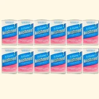 Dunn's River Nurishment Original Big Can Strawberry Flavour 400g (Pack of 12 x 400g) 2
