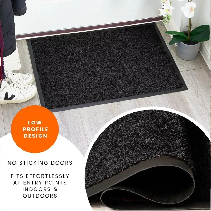Non-Slip Rubber Backed Door Mat Entryway entryway room luxury modern  cheap runner rugs quality kitchen  room affordable bedroom softrugs vintage rug beautiful center rug floor thick rug  runner lounge antislip wool traditional washable mats viral  rugs 4