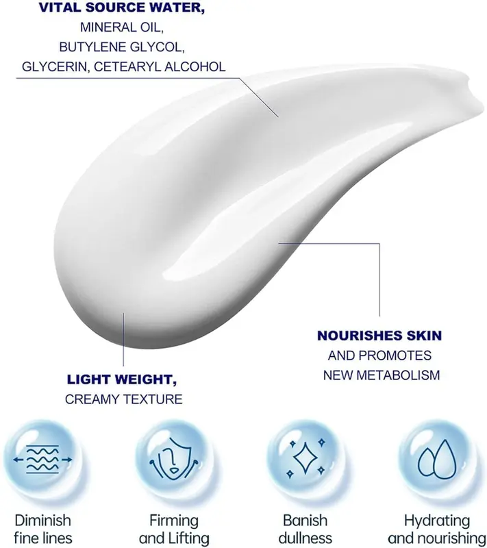 Neck Cream - Tighten& Lift Firming Neck Cream for Skin 1