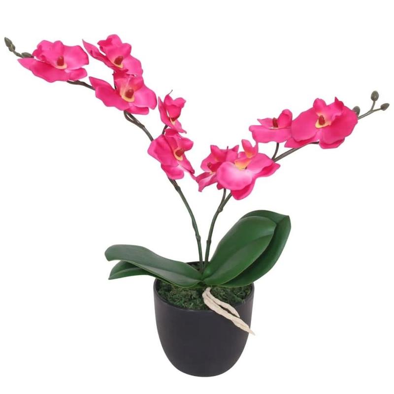 Artificial Orchid Plant with Pot 3