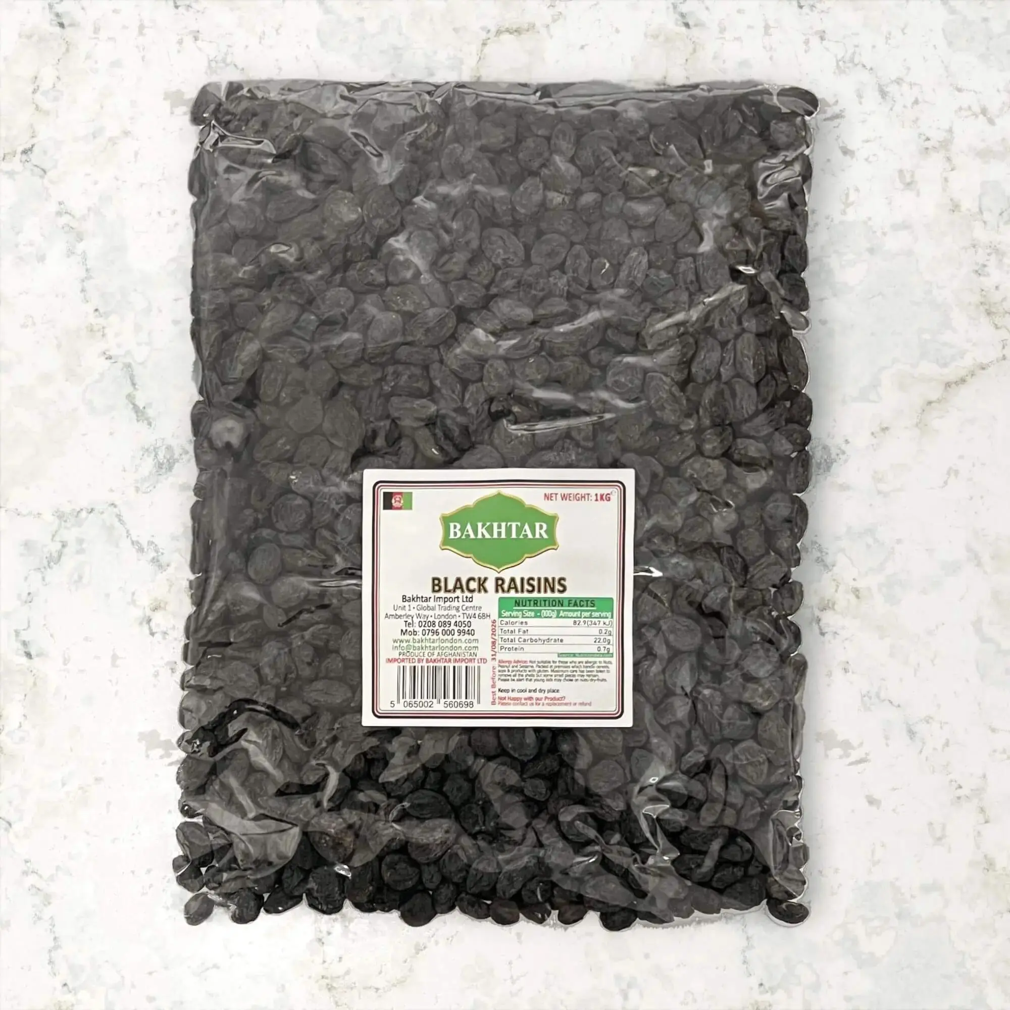 Black Raisins - 1kg