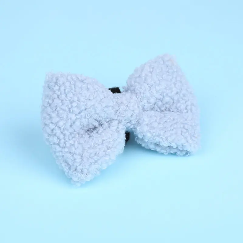 Bubblegum Blue Teddy Bow Tie for Dogs & Puppies - Totally Pawsome 2
