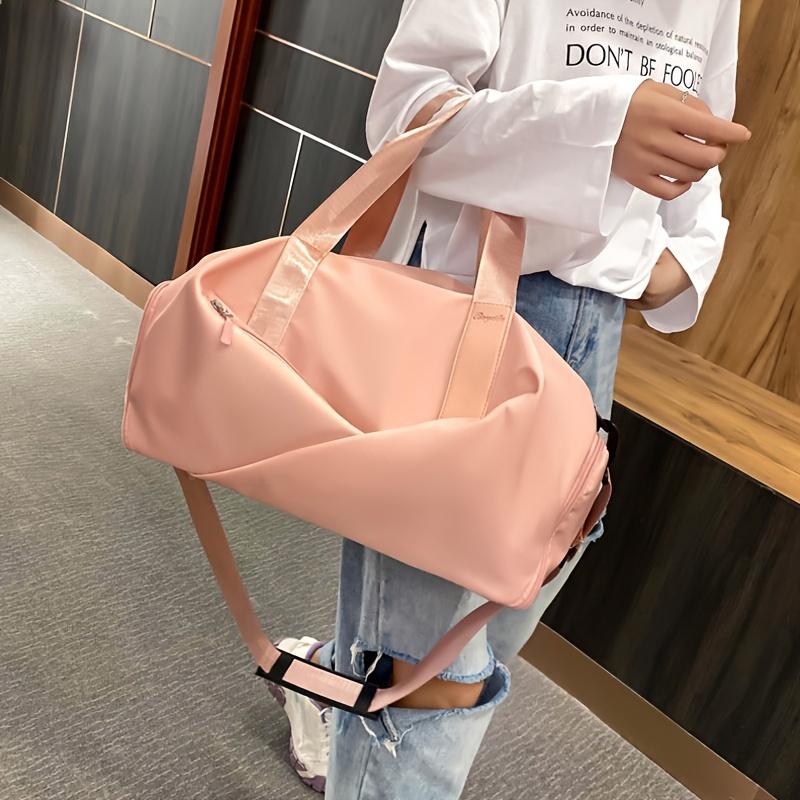 Product Introduction of Women's Yoga Fitness Sports Bag, Dry And Wet Separation Training Bag, Portable Large Capacity Portable Bag, For Business Trip Travel 8