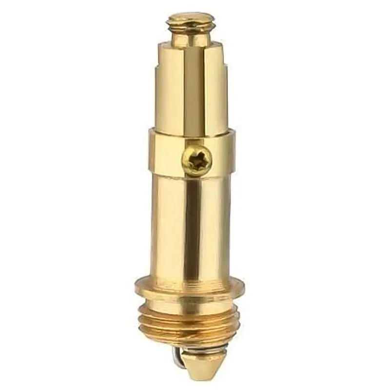 PCS Chrome Easy Pop Up Bolt Basin Waste Bathroom Sink Push Button Plug Bolt 0