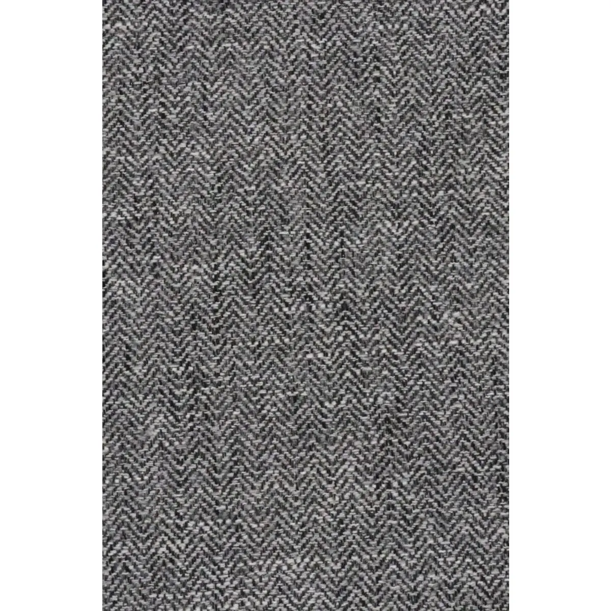 Clearance Herringbone Tweed FR Steel Fabric