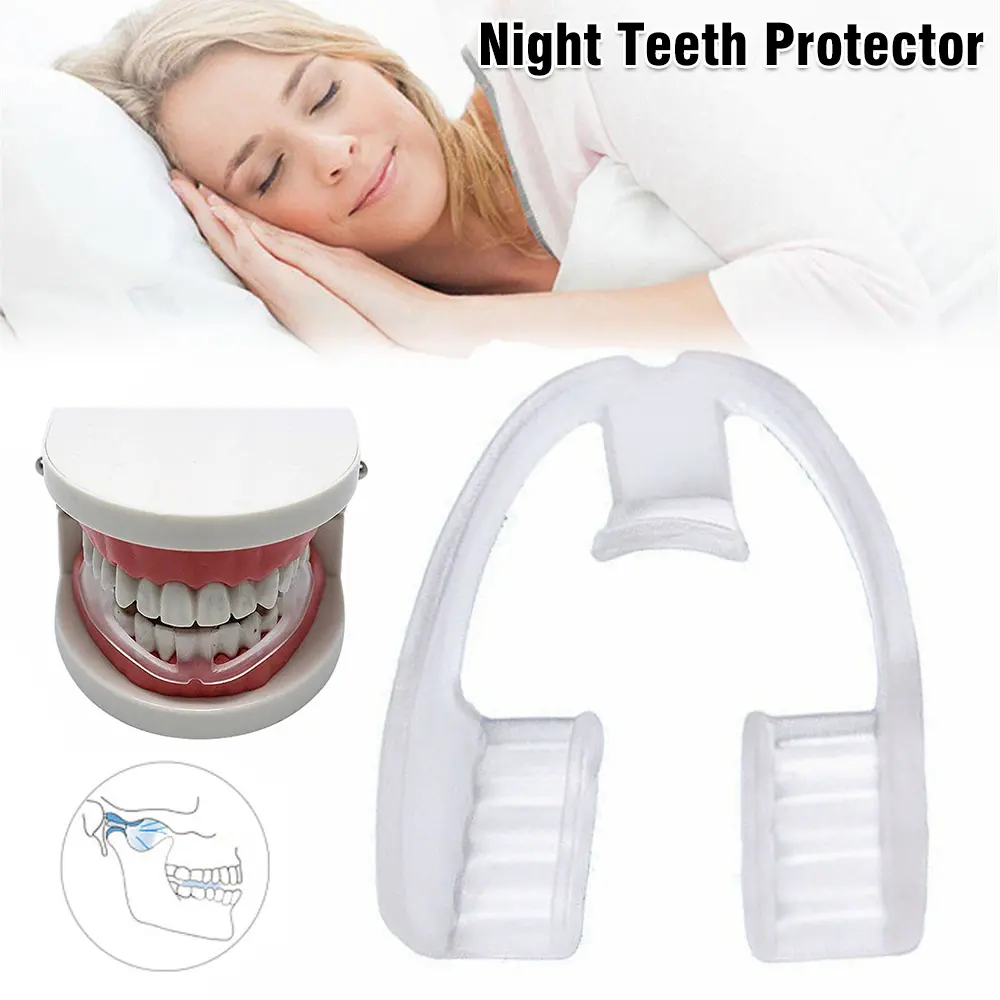 Sleeping Grinding Protector Teeth Night Guard Bruxism Dental Mouth Guard Useful UK