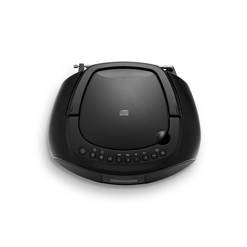 Roberts ZoomBox 4 DAB/DAB+/FM/SD/USB Radio with CD Player, Black 2