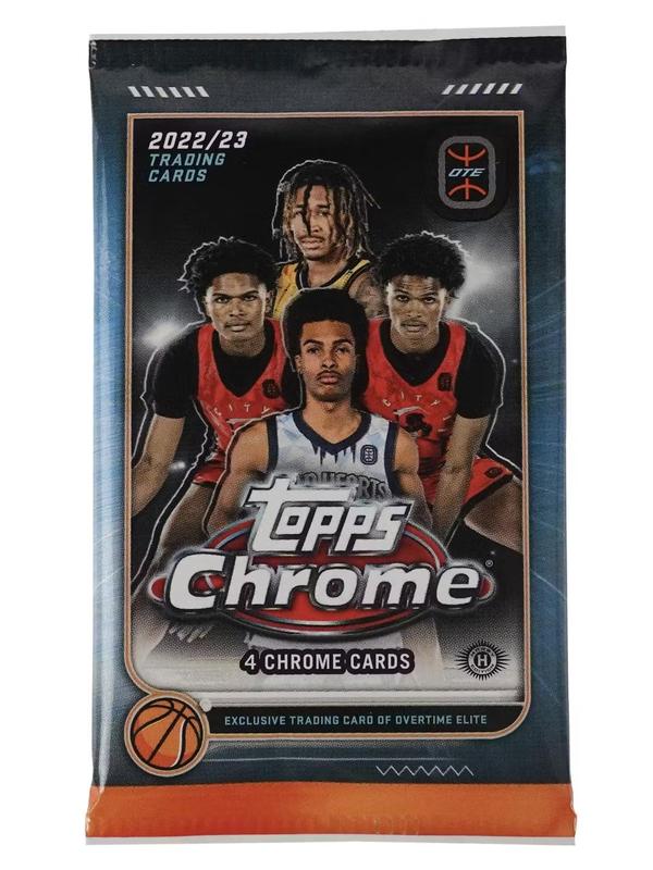 Topps Chrome Basketball Overtime Elite - 22/23 - 1 Pack - Sports trading Cards 1