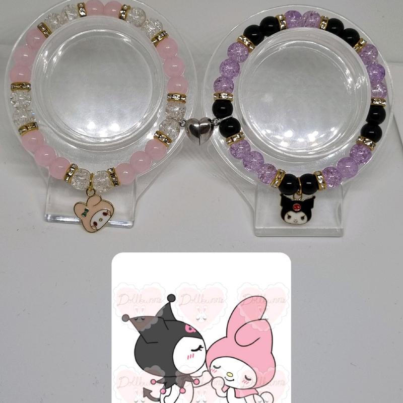 My Melody X Kuromi matching bracelets 0