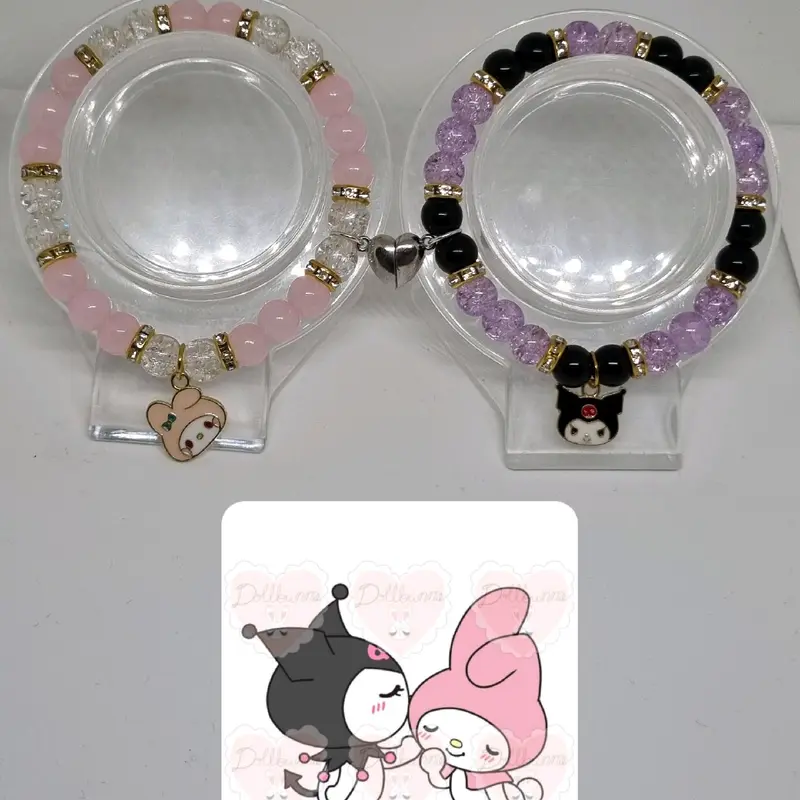 My Melody X Kuromi matching bracelets 0