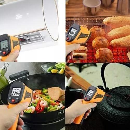 Digital Thermometer Infrared Gun IR Laser LCD Temperature Non-Contact Meter Gun 5