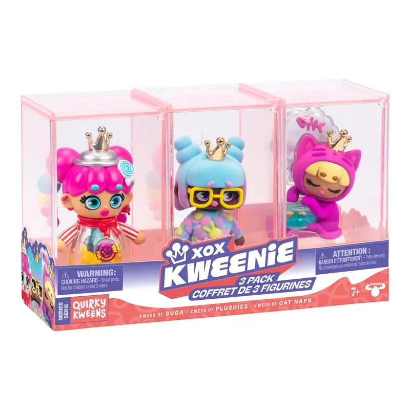 XOX KWEENIE 3 PACK - QUIRKY SERIES 7