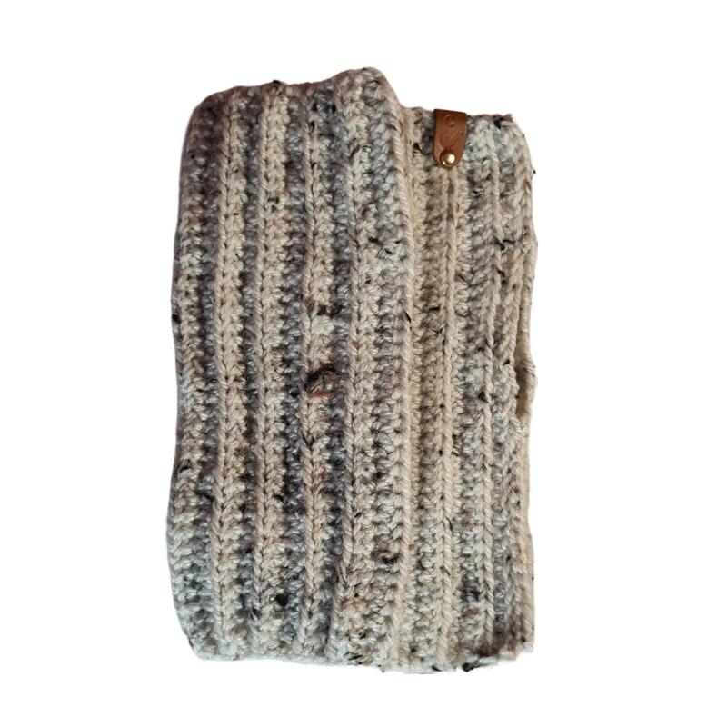 Fingerless Gloves for Men & Women - Cozy Tweed, Warm and Soft 3