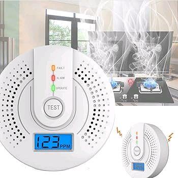 Carbon Monoxide Detector with Sensor Alarm for Home Safety 2