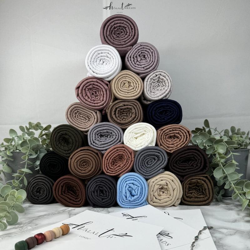 Premium Emirati Jersey Hijab Scarf in Over 20 Colours - Made in Dubai 2