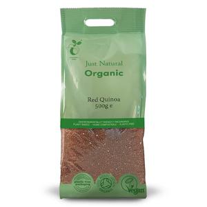 Just Natural Organic Red Quinoa 500g Protein Grain