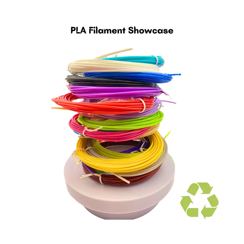 Total 328 Feet 3D Pen Filament Refills PLA 20 Colors 1.75mm 3D Printing Pen Filament 16.4 Feet Per Color For 3D Pen Plastic 4