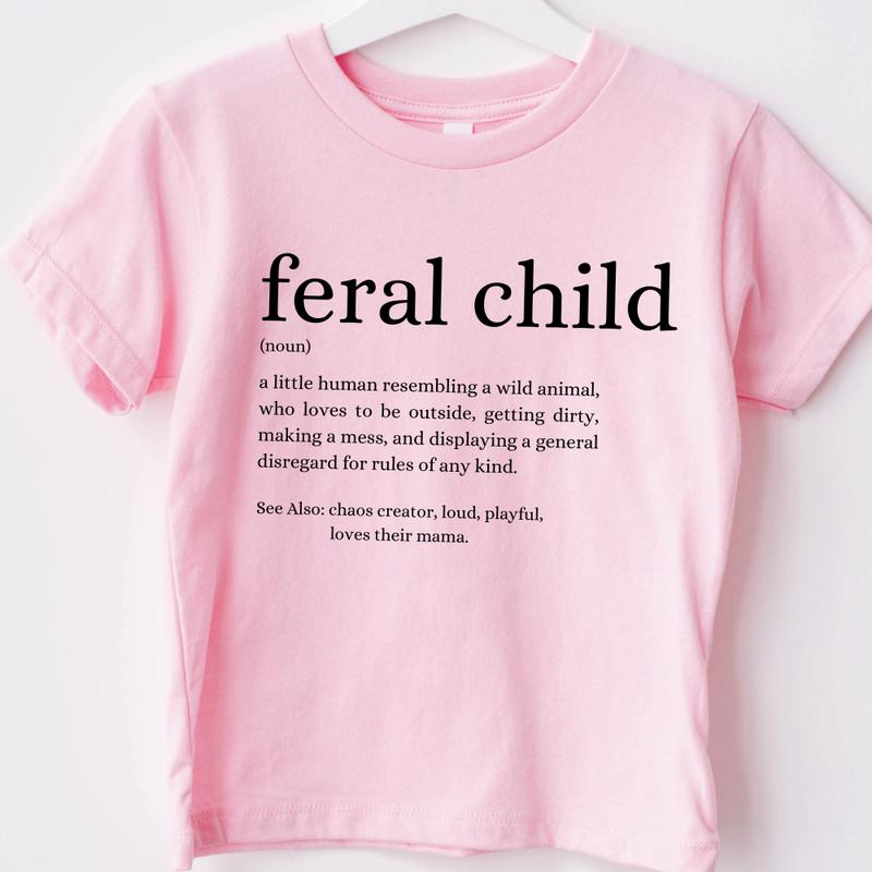 Feral Definition Kids Tee 2