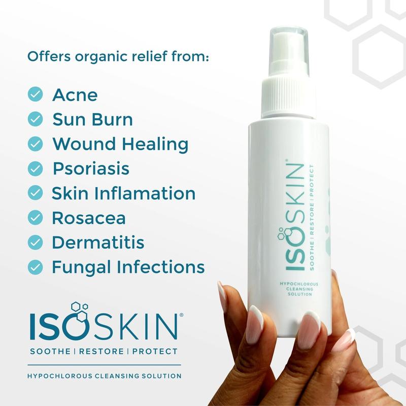 ISOSKIN Hypochlorous Spray 275ml - Daily Cleansing Solution for Radiant Skin - Soothing Skincare 2