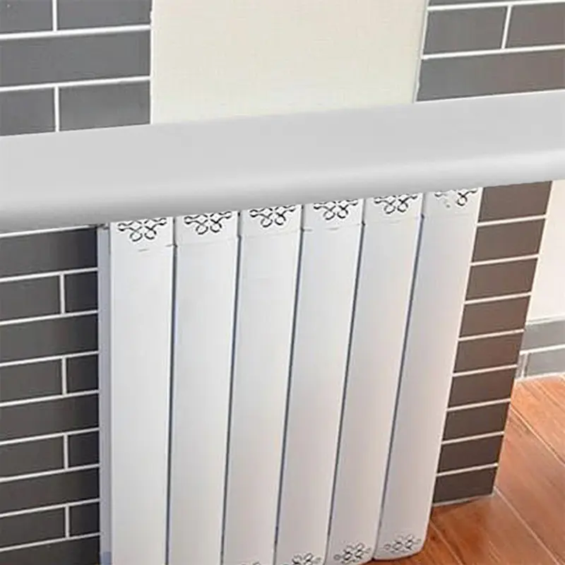 New Round Radiator Shelves Shelf 60cm/90cm MDF Included Brackets corners 6