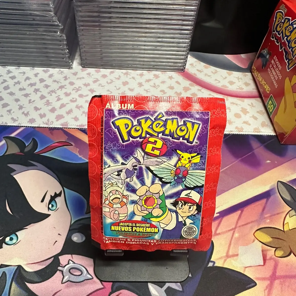 Pokemon movie 2 stickers 1999 english