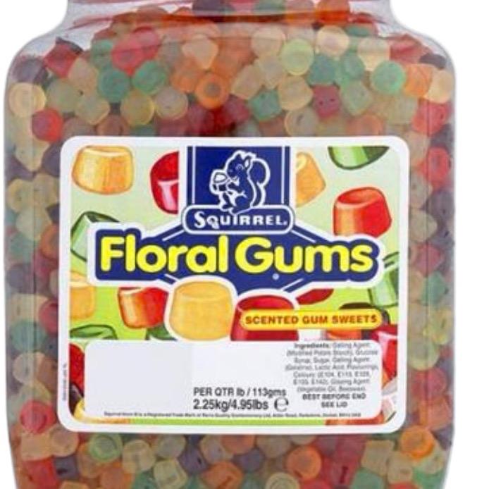 Original Floral Gums jar not included 1kg sweets 0