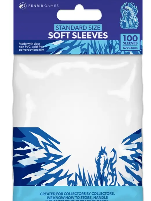 Fenrir Games Standard Size Soft Sleeves (100 ct.) Trading Card Game Sleeves
