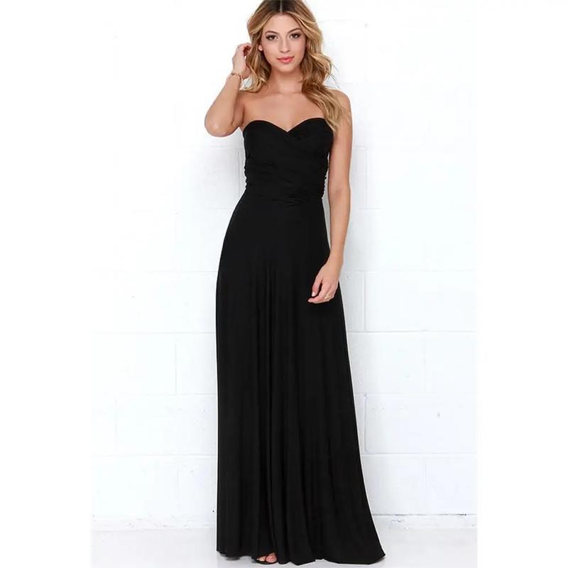 Product Introduction of Sexy Women Multiway Wrap Convertible Boho Maxi Club Red Dress Bandage Long Dress Party Bridesmaids Infinity Robe Longue Femme 3