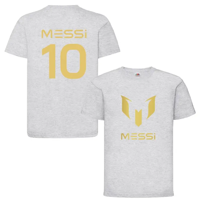 Lionel Messi Inspired Soccer T shirt footy merch Messi Merch Messi TEEs Boys Girls Gift Top Tee 3-13yrs Number 10 #10 1