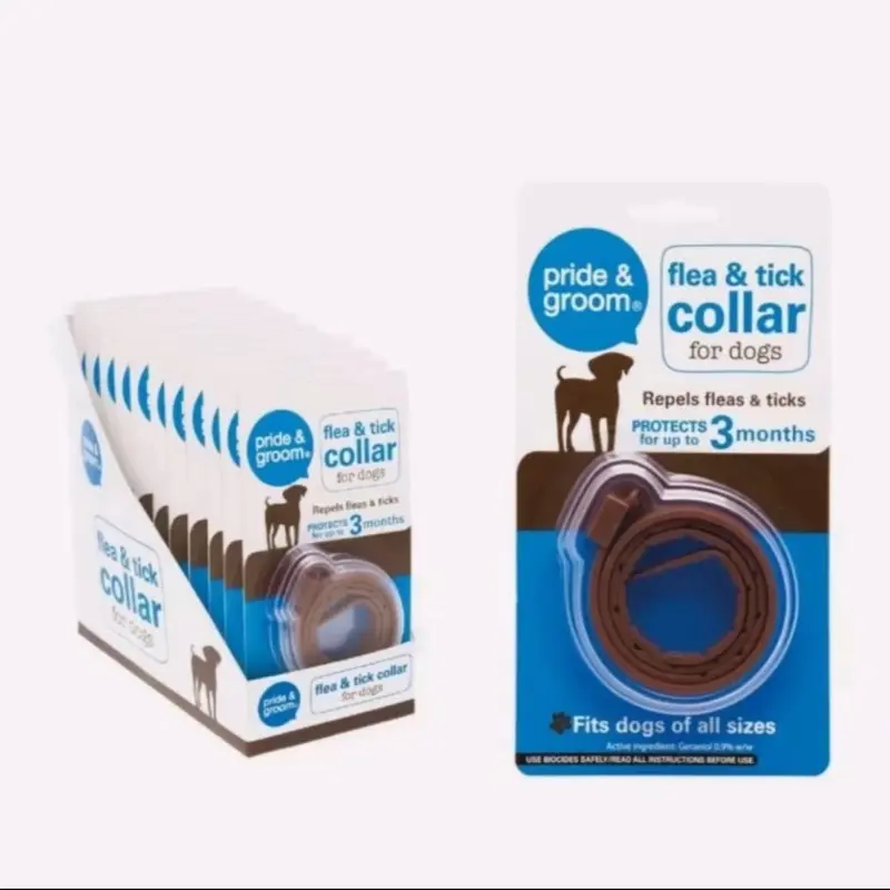 Pride & Groom Flea & Tick Collar - 3 Months Protection - Buy 3 Get 1 Free 0