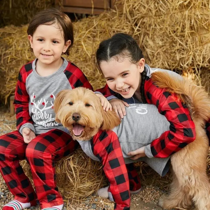 【2025】Christmas Pyjamas Family Matching Nightwear Adult Kids Baby Xmas Pajamas Holiday PJs Set 3