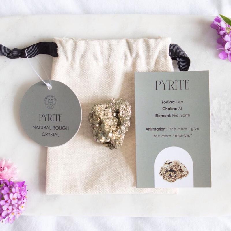Natural Rough Crystal Pyrite Stone for Spiritual Wealth and Healing 2