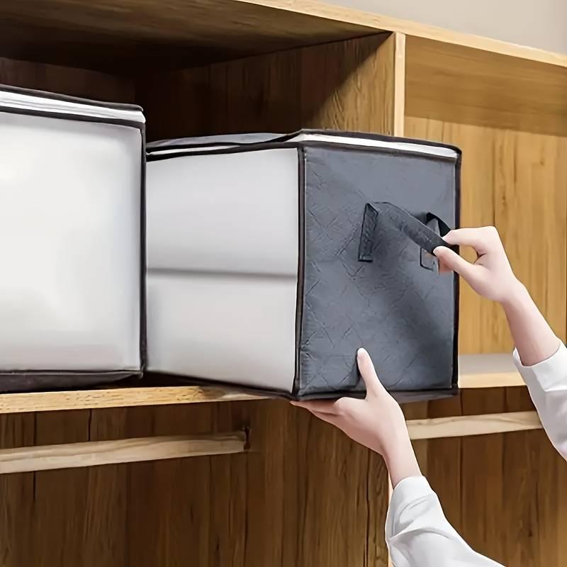 Storage Bag Clothes Linen Organiser Cotton Bags Pouch Wall Fabric Pockets Home Foldable Containers Holder UK Brand 2