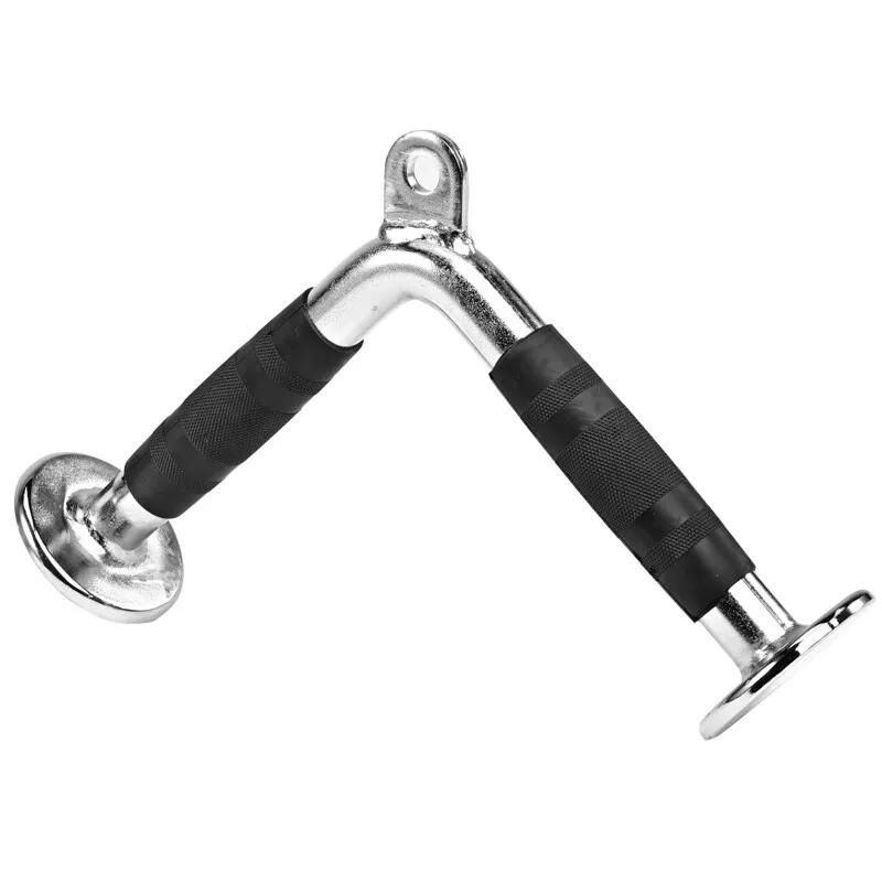 Product Introduction of Tricep V Bar Pull Down Multi Gym Machine Cable Attachment with Close Grip Handle 4