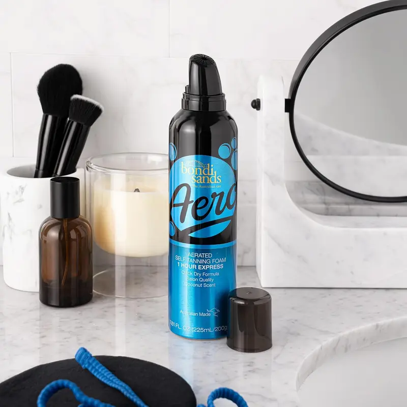 Bondi Sands Aero Self-Tanning Foam - 1 Hour Express, 225ml - Moisturizer, Body Care 2