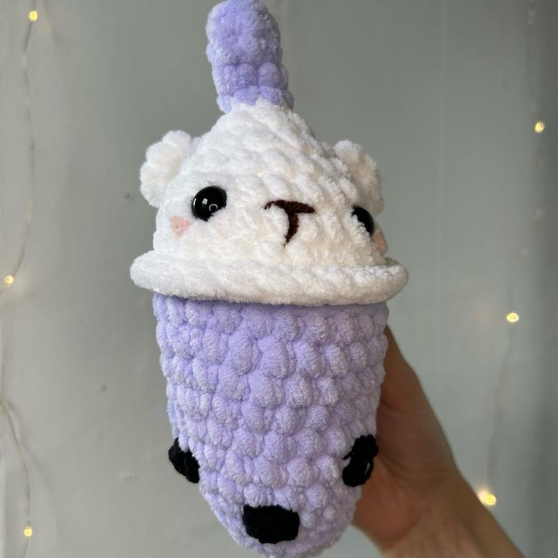 Boba Bears - Crochet Bubble Tea Bear Plushies 1