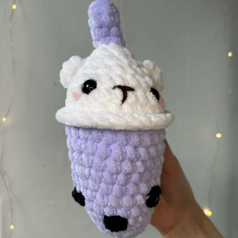 Boba Bears - Crochet Bubble Tea Bear Plushies 1