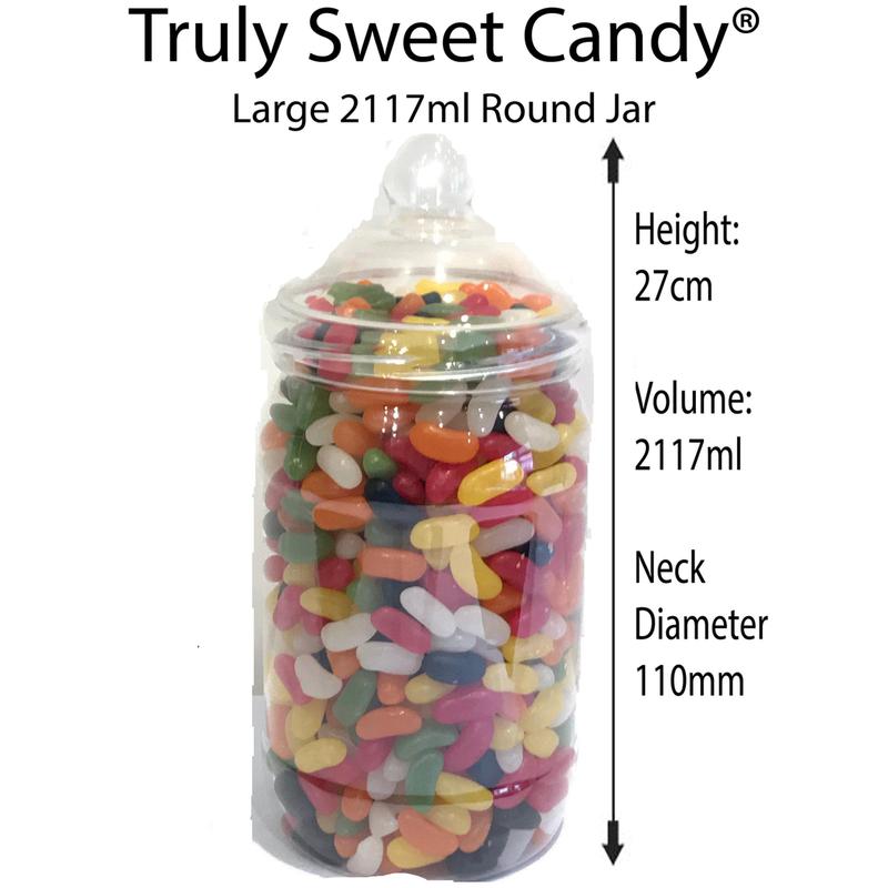 14 Retro Plastic Sweet Jars for Truly Sweet Candy Buffet, Sweet Table, Wedding  Pack Canister Organiser 3