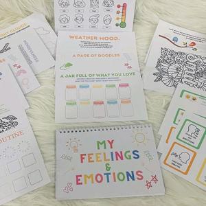 My Feelings and Emotions Book with Self Regulation Activities, Techniques, and Coping Strategies