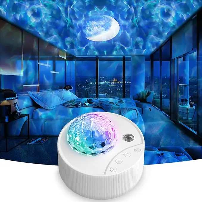 Galaxy Light Projector for Bedroom - Sensory Lights with 13 Color - Star Projector Night Light Gift for Kids Teen Boy Girl (Room Decor) - Audio 0